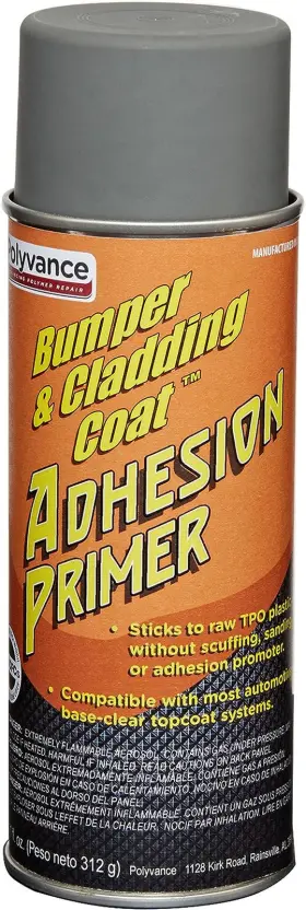 3601-a Polyvance Bumper And Cladding Adhesion Primer Lt. Gray Aerosol