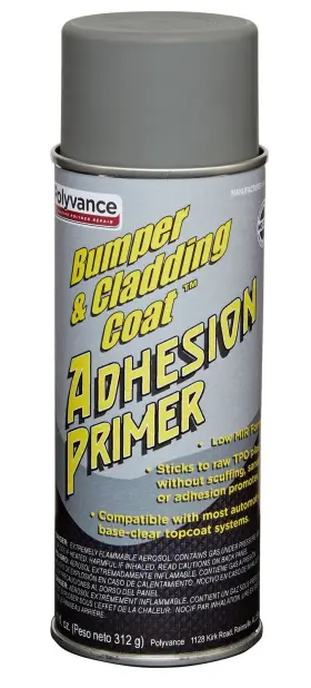 Polyvance 694687004521 Low Voc Bumper And Cladding Coat Adhesion Primer Light Gray Aerosol