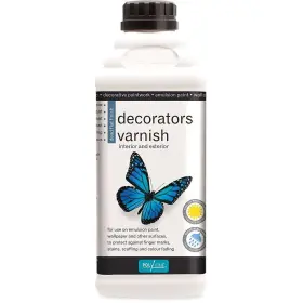 Polyvine 729870001077 Decorators Dead Flat Varnish Quart 1 Litre