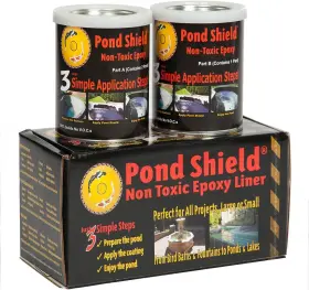 Pond Armor 445035753706 Sku-gray-qt-r Non-toxic Shield Epoxy Paint 1.5-quart Gray