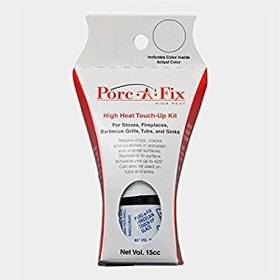 Porc-a-fix 028672048274 High Heat Touch-up Repair Glaze Paint Appliance White Hh-1