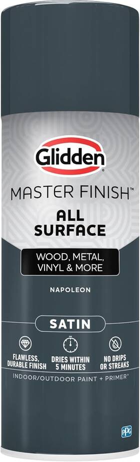 Ppg 00474773 Glidden Master Finish 12 Oz. Satin Napoleon Interior/exterior All Surface Spray