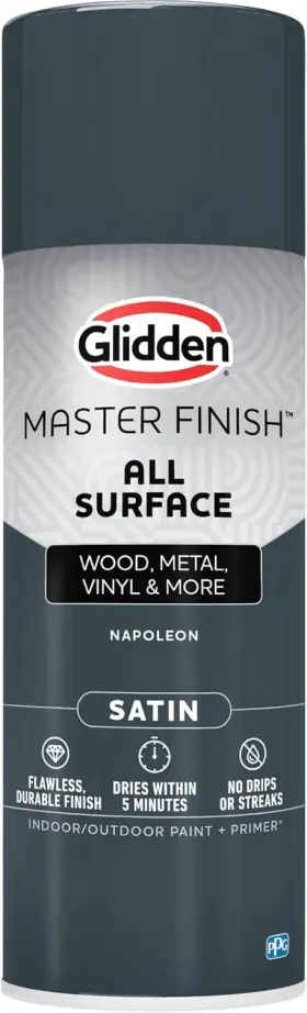 00474773 Ppg Glidden Master Finish 12 Oz. Satin Napoleon Interior/exterior All Surface Spray