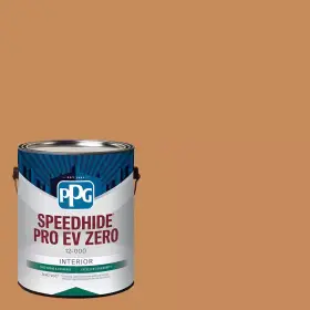 Ppg16-19 Ppg 445042454467 Speedhide Pro-ev Zero 1 Gal. Broomstick Flat Interior Paint