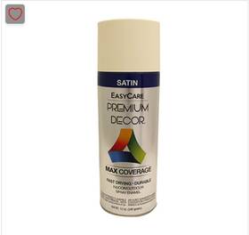 Premium Decor 042909100276 Spray Paint - Satin Marshmellow 12 Oz Pds-118