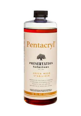 Preservation Solutions 721633107514 Pentacryl Quart - Green Wood Stabilizer