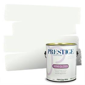 Prestige 18-18a-parent Interior Paint And Primer In One Alpine White Semi-gloss 1 Gallon