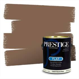 Prestige E100-n-3002-9avp Exterior Paint Primer In One 100% Acrylic Flat/matte Low Voc Coverage
