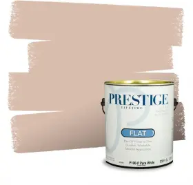 P100-p-2006-8bvp Prestige Interior Paint Primer In One Flat/matte Low Voc 1 Gallon Washable