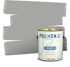 Prestige P100-t-4004-1cvp Self-priming Interior Flat Paint 100% Acrylic Latex Washable Stain Resistant
