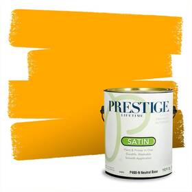 Prestige P400-n-3001-1avp Paints P400n30011avp Paint And Primer In One 1 Gallon Orange Glow