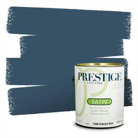Prestige P400-n-4009-6vp Exterior 100% Acrylic Latex Paint And Primer In One - 1 Gallon Satin