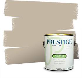 Prestige P400-t-6007-1cvp Interior Paint And Primer In One Satin Finish Acrylic Latex Low Voc Washable