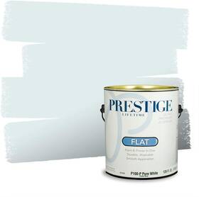 Prestige Paints P100-p-7005-9vp Interior Flat Finish Paint Self-priming Latex Acrylic Low Voc Washable 1 Gal