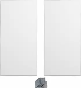 Primacoustic 676101043934 London Bass Trap Paintable Pair Acoustic Room Treatment - White