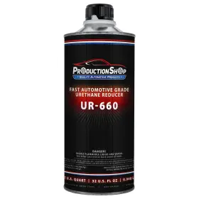 Ur660 Productionshop 840234530894 Medium Urethane Reducer Quart/32 Ounces Automotive Paint Industrial