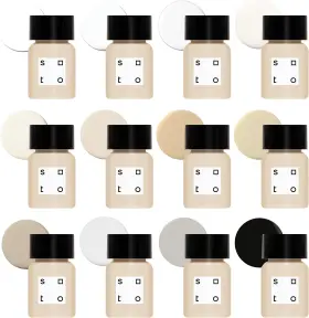Products 313039777790 Paint Touch Up Set Of 12 Multi-surface Matte And Satin Finish Neutrals