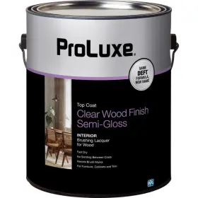 Dft011 Proluxe Dft011/01 Deft Wood Finish Semi-gloss Clear Oil-based Brushing Lacquer 1 Gal. - Total Qty