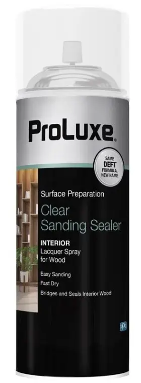 Plx015s Proluxe Plx015s/54 Deft Aerosol Clear Lacquer Sanding Sealer Surface Prep 12 Oz