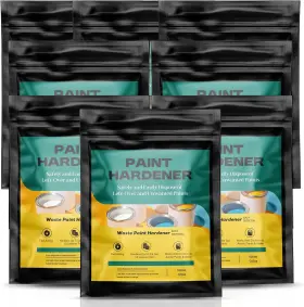 Qoddxx 313113593537 8 Packs Waste Paint Hardener - Fast Acting Solidifier For Disposal Harde