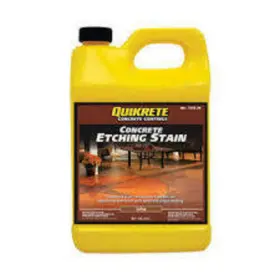Quikrete 039645721629 Solid Color Tan Concrete Etching Stain 1 Gal