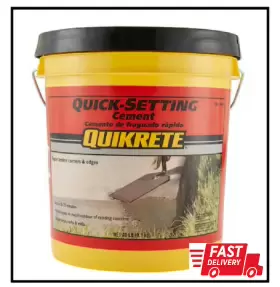124020 Quikrete Cement Concrete Repair Mix Quick Fast Setting Crack Sealant 20 Lb