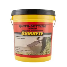 Quikrete 445039699642 Cement Concrete Repair Mix Quick Fast Setting Crack Sealant 20 Lb