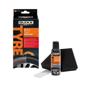 10192 Quixx Black Tyre Colour Tire Restorer Deep 2-step Kit Ref