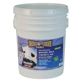 9618-05 Rae Exterior Paint Flat Water Base Medium Gray 5 Gal