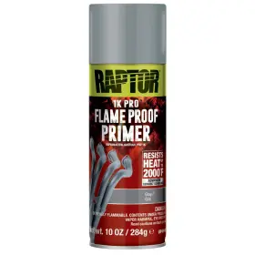 Up0749 Raptor Flameproof Primer Spray Professional Grade Extra Tough Automotive Protective