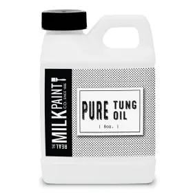 Real Milk Paint 813292020010 Pure Tung Oil For Wood Finishing Cutting Boards Outdoor Furniture Butche