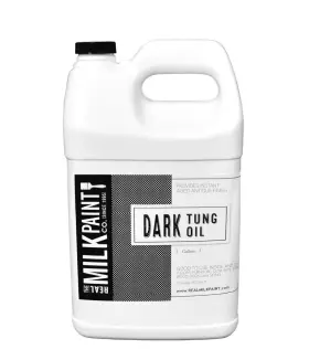 Gshf3 Real Milk Paint 813292020089 Dark Raw Tung Oil - Gallon New Sealed