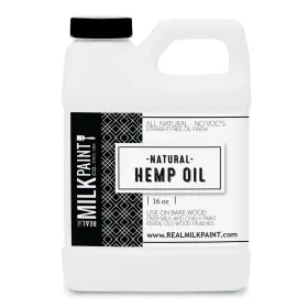 Real Milk Paint 813292020263 Hemp Oil For Wood Finishing Cutting Boards Butcher Blocks