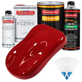 Restoration Shop 840234507698 Shop-regal Red Urethane Basecoat With European Clearcoat Auto