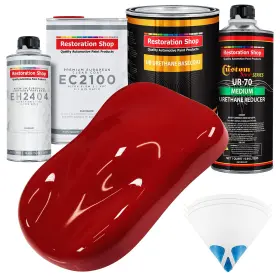 Restoration Shop 840234507698 Shop-regal Red Urethane Basecoat With European Clearcoat Auto
