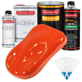 Restoration Shop 840234507797 - Charger Orange Urethane Basecoat With European Clearcoat