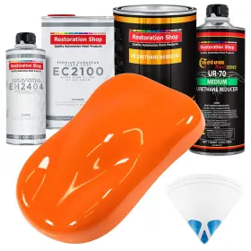 Restoration Shop 840234507810 Urethane Basecoat With European Clearcoat Auto Paint Complete Quart Colo