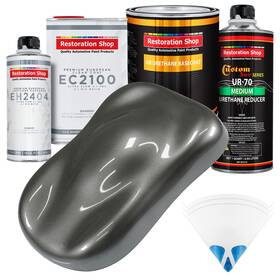 Restoration Shop 840234507902 Shop-dark Charcoal Metallic Urethane Basecoat With European