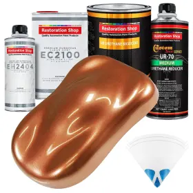 Restoration Shop 840234508824 Shop-bronze Firemist Urethane Basecoat With European Clearcoat Auto