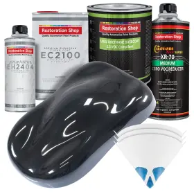 Restoration Shop 840234510063 - Phantom Black Pearl Low V.o.c. Urethane Basecoat With Europ