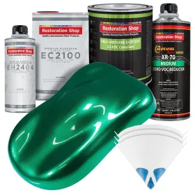 Restoration Shop 840234510650 - Emerald Green Metallic Low V.o.c. Urethane Basecoat With Eu