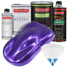Restoration Shop 840234510933 Shop-firemist Purple-low V.o.c. Urethane Basecoat With European