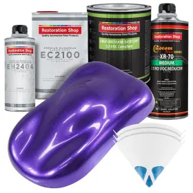 Restoration Shop 840234510933 Shop-firemist Purple-low V.o.c. Urethane Basecoat With European