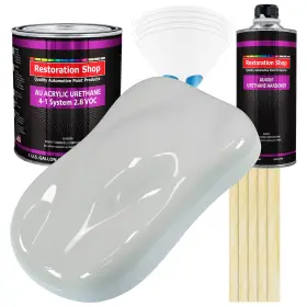 Restoration Shop 844825056084 - Classic White Acrylic Urethane Auto Paint Complete Gallon P