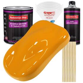 Restoration Shop 844825057647 - School Bus Yellow Acrylic Urethane Auto Paint Complete Gall