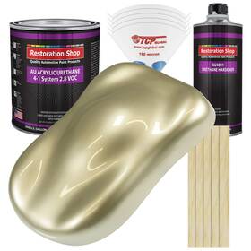 Restoration Shop 844825060937 - Antique Gold Metallic Acrylic Urethane Auto Paint Complete