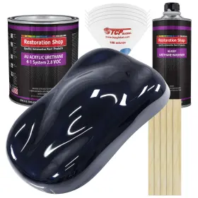 Restoration Shop 844825062191 - Nightwatch Blue Metallic Acrylic Urethane Auto Paint Comple