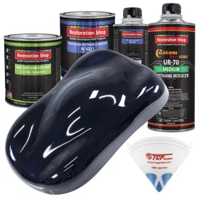 Restoration Shop 844926076660 Nightwatch Blue Metallic Low Voc Urethane Basecoat With Clearcoat Auto Paint C Restoration Shop 844926076660 Nightwatch Blue Metallic Low Voc Urethane Basecoat With Clearcoat Auto Paint C