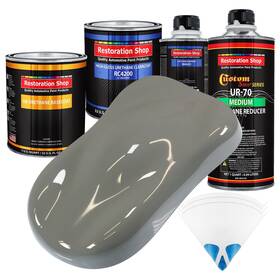 Restoration Shop 844926078633 Shop-dove Gray Urethane Basecoat With Clearcoat Auto Paint-complete
