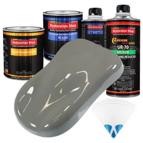Restoration Shop 844926078633 Shop-dove Gray Urethane Basecoat With Clearcoat Auto Paint-complete